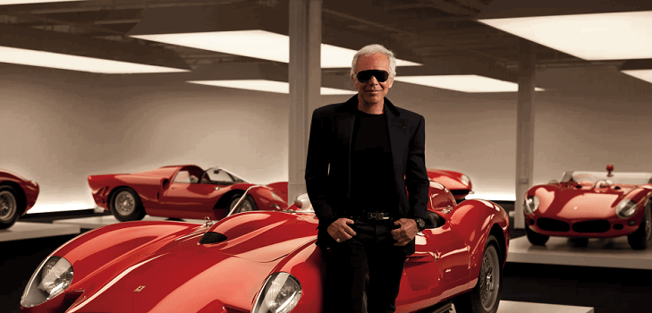 Ralph Lauren desfila en el garaje Ralph Lauren desfila en el garaje